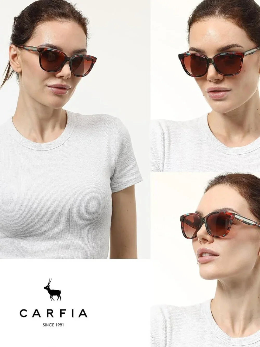 Stylish Women's Square UV Protected Polarized Sunglasses – Lightweight Comfort